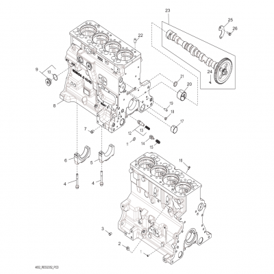 Group 46: Cylinder Block, continued  第46組：氣缸體，&ldquo;GM93289,&rdquo;&ldquo;GM93285,&rdquo;&ldquo;GM91650,&rdquo;&ldquo;GM85414,&rdquo;&ldquo;GM85412,&rdquo;&