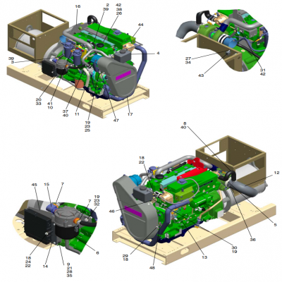 Engine, continued  發(fā)動機，&amp;ldquo;GM93289,&amp;rdquo;&amp;ldquo;GM93285,&amp;rdquo;&amp;ldquo;GM91650,&amp;rdquo;&amp;ldquo;GM85414,&amp;rdquo;&amp;ldquo;GM85412,&a