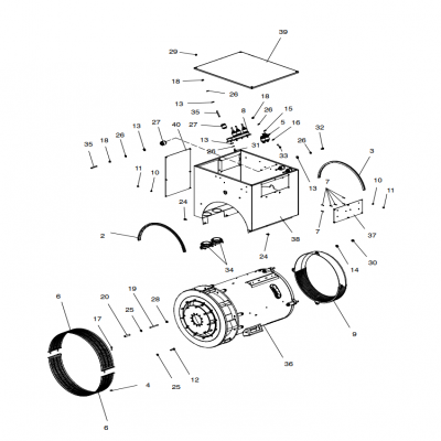 Alternator and Mounting, continued  交流發(fā)電機(jī)和安裝，&amp;amp;ldquo;GM91650,&amp;amp;rdquo;&amp;amp;ldquo;40MDDCA,&amp;amp;rdquo;&amp;amp;ldquo;55MDDCB ,&amp;amp;rdquo;&amp;amp;ldq